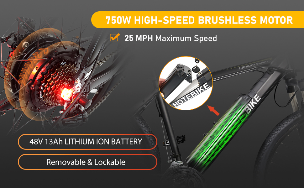 A6AH27.5-750W GWO VITESSE MOTÈ BRUSHLESS