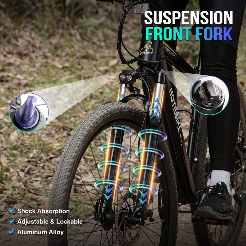 electric bike adjustable lockable