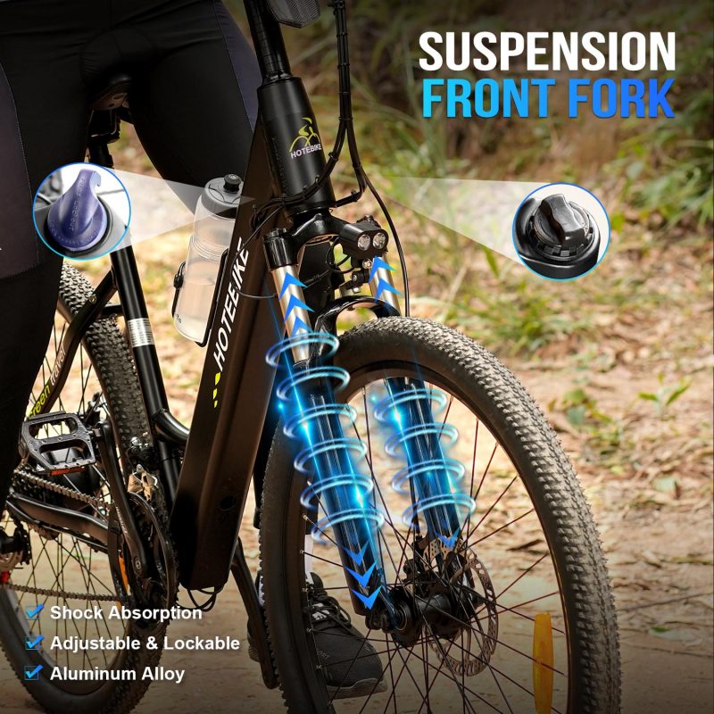 electric bike suspension front fork