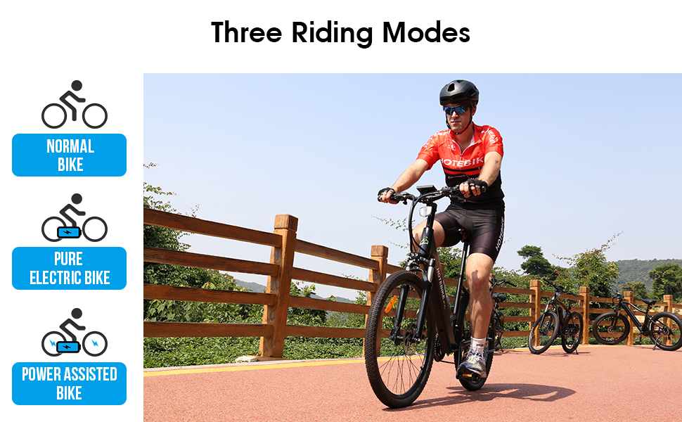 3 RIDING MODES