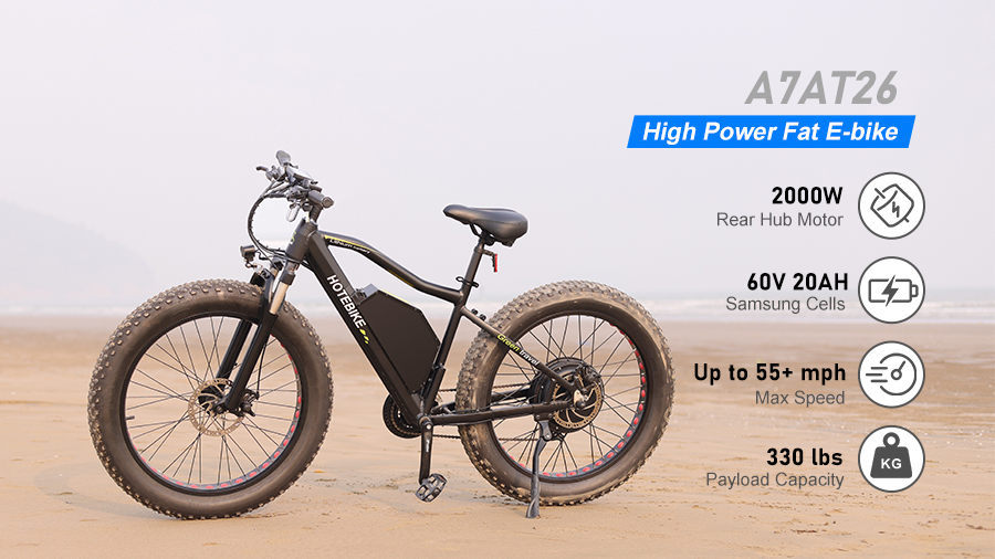 2000W Electric Bike for Sale A7AT26 More Than 100KM Longer Range Electric Bike 55 KM/H Fastest Electric Bike - Electric Bike Europe - 1