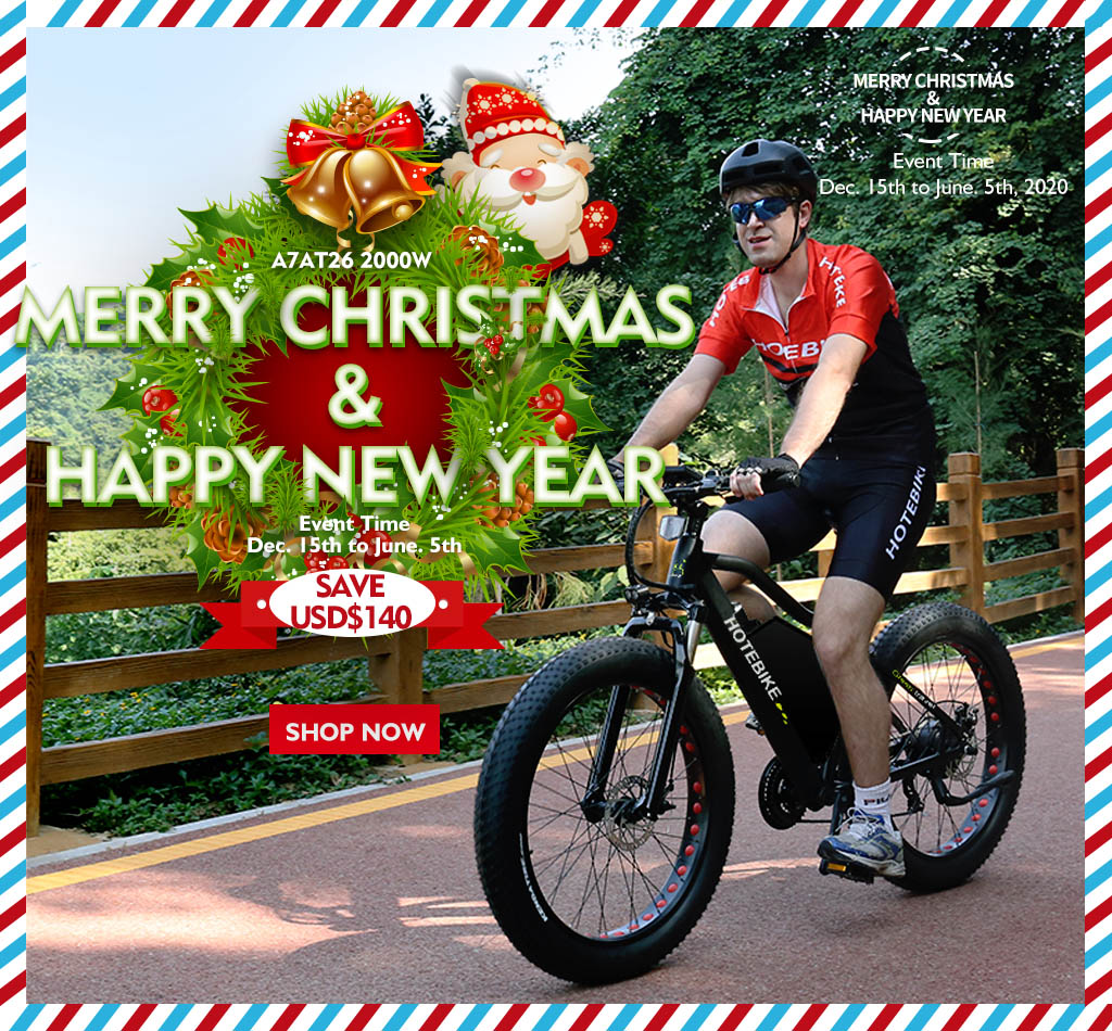 HOTEBIKE Electric Bike 2020 Christmas Promotion - blog - 4