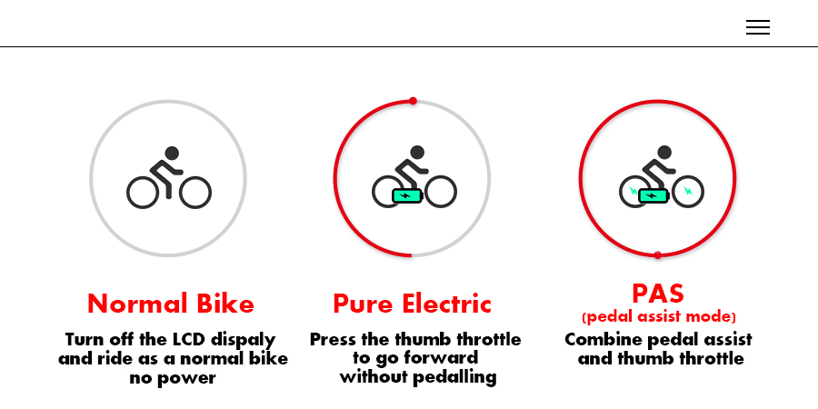 Fully Suspension Electric Mountain Bike 500W 27.5