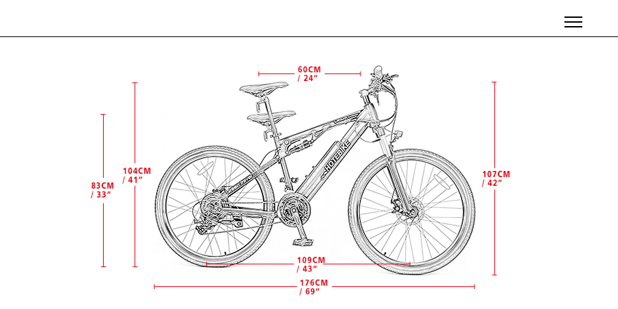 Full Suspension Electric Bicycle 48V 750W Ebike with 13AH Battery - Electric Bike Canada - 10