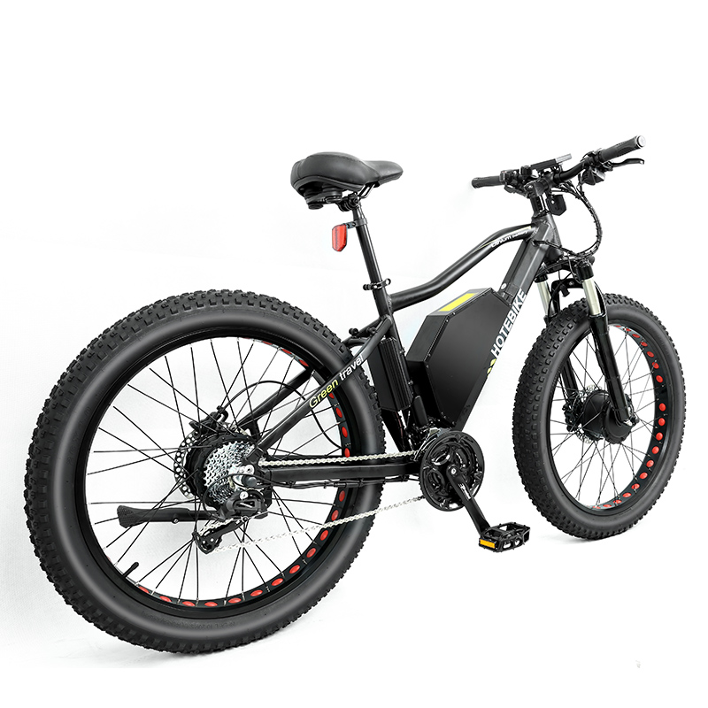 60V 750W Dual Motor Electric Fat Bike HOTEBIKE Fat Tire Bike - Fat Tire Electric Bike - 3