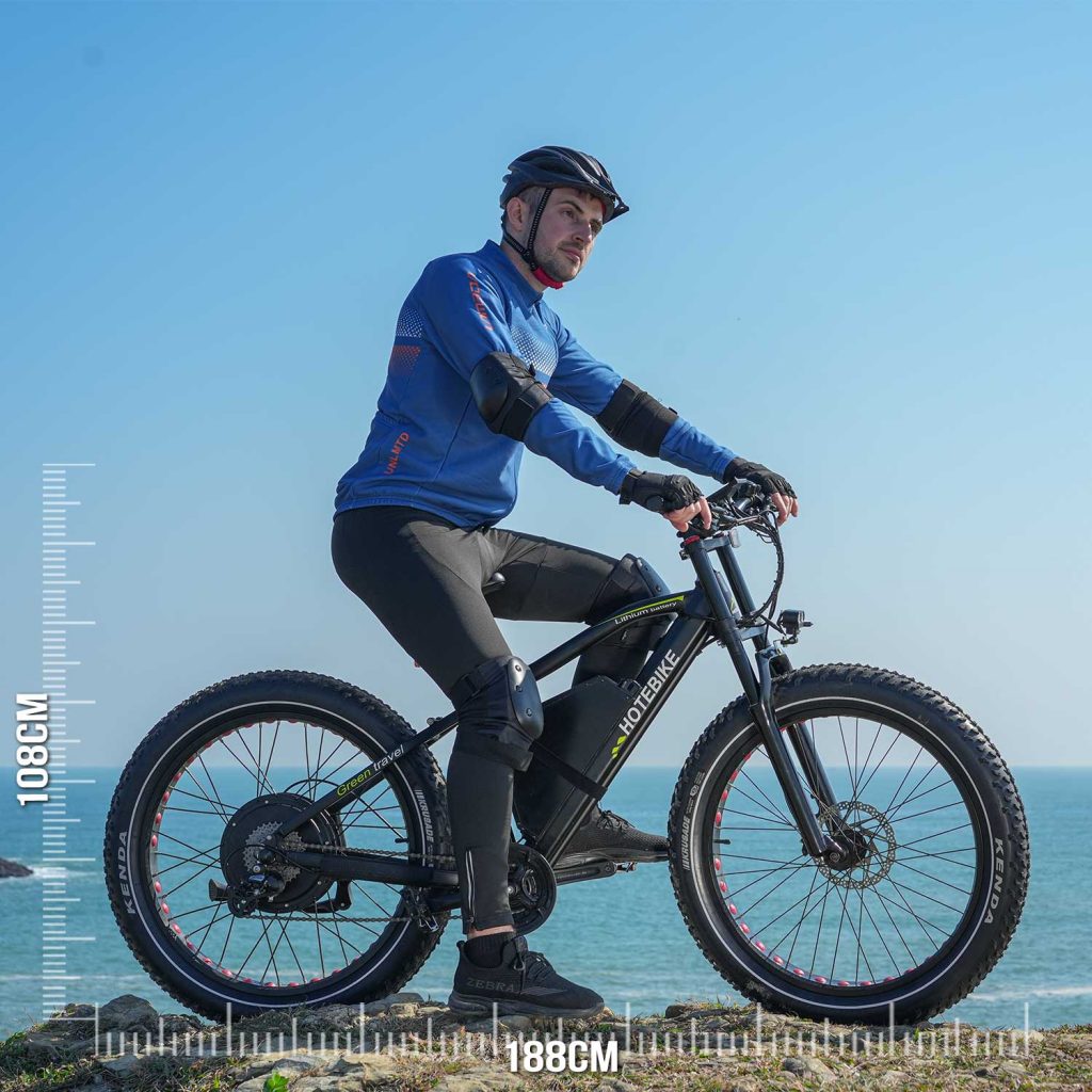 Cov yam ntxwv ntawm HOTEBIKE All-Terrain Electric Bikes