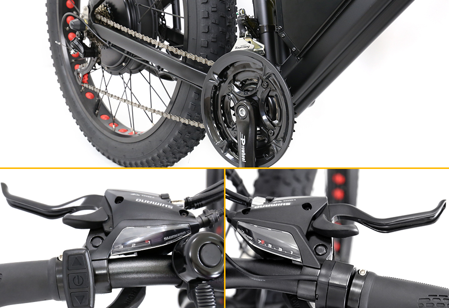 2000W Electric Bike for Sale A7AT26 More Than 100KM Longer Range Electric Bike 55 KM/H Fastest Electric Bike - Electric Bike Europe - 7