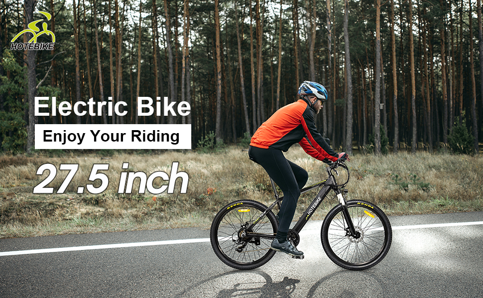 27.5 inch E Bike 36V 350W Hidden Battery Powerful Electric Mountain Bikes - Electric Bike Europe - 1