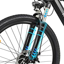 27.5 inch Electric Mountain Bikes 36V 350W Hidden Battery Powerful E bike - Electric Bike Canada - 5