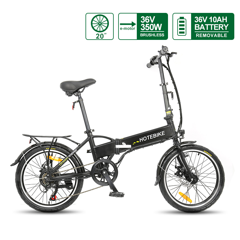 ກອບລົດຖີບໄຟຟ້າ 20 ນິ້ວ Mini Bicycle Folding Electric Bike Frame 36V 350W