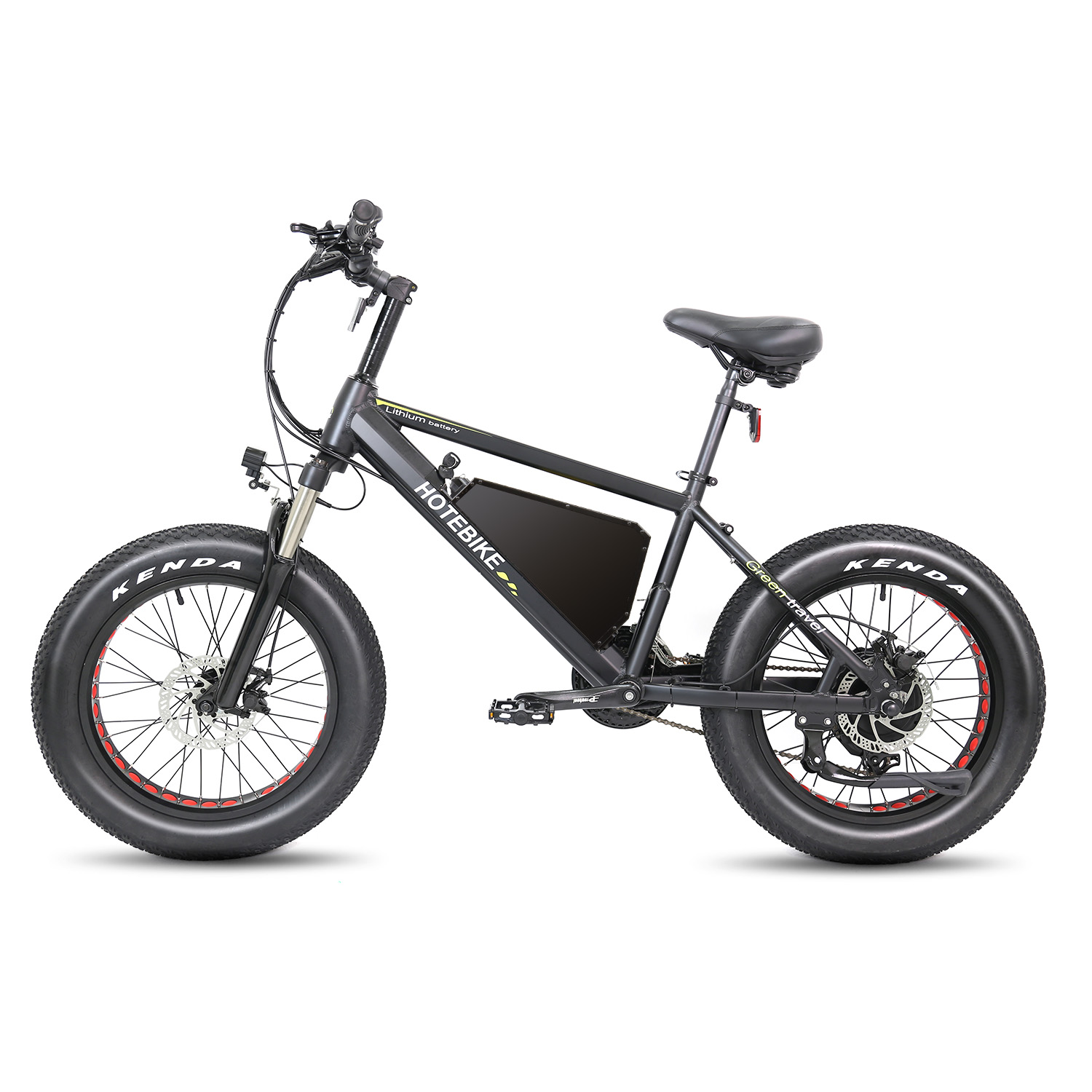 Fat Tire Electric Bike 20 inch Tire 48V 750W Motor 20AH Battery A6AH20F