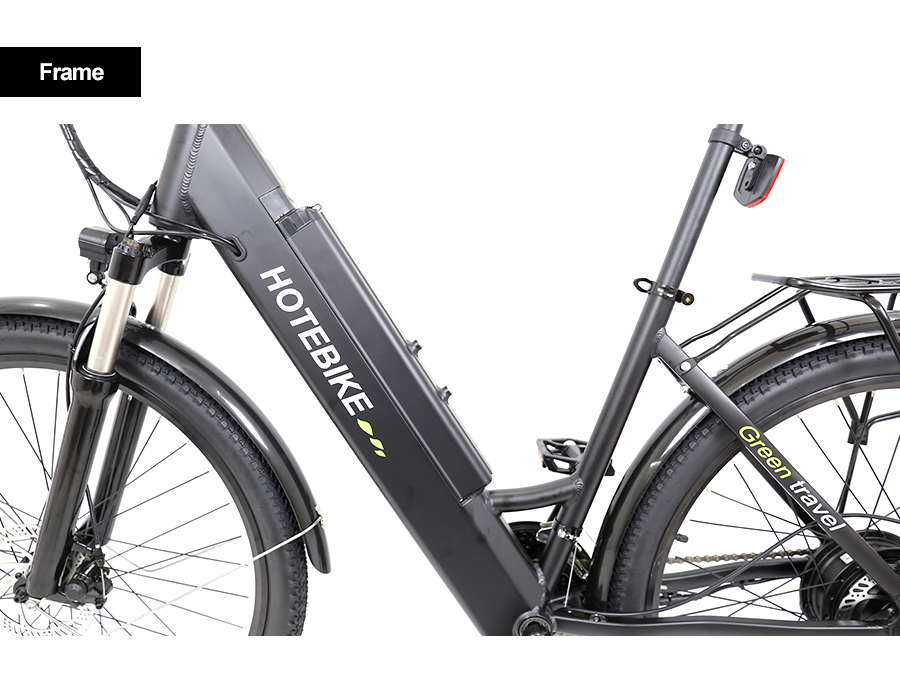 500W Electric Bike 48V Hidden Battery 26 inch frame A5AH26 - Electric Bike Europe - 6