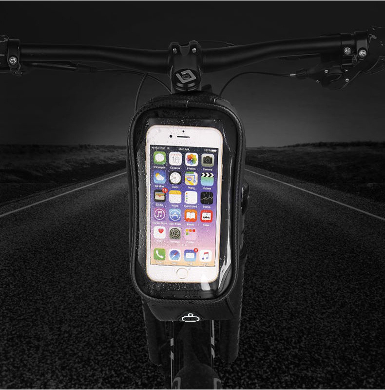 Multifunctional Bicycle Front Tube Bag Waterproof with Mobile Phone Touch Screen - HOTEBIKE - 8