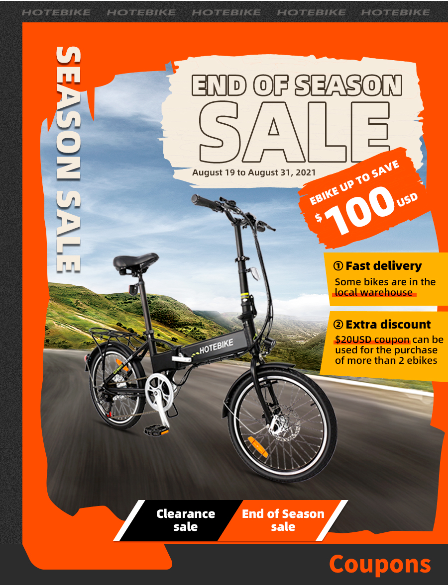 HOTEBIKE End-of-Season Sale - News - 1