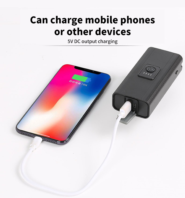 Outdoor Waterproof Cycling Light | USB charging with output power display - HOTEBIKE - 10