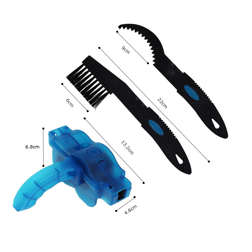 Bicycle Cleaning Kit | Bike Chain Washer Mountain Bike Accessories Maintenance Tool Cleaning Big Brush - HOTEBIKE - 4