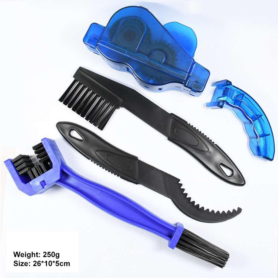 Bicycle Cleaning Kit | Bike Chain Washer Mountain Bike Accessories Maintenance Tool Cleaning Big Brush - HOTEBIKE - 1