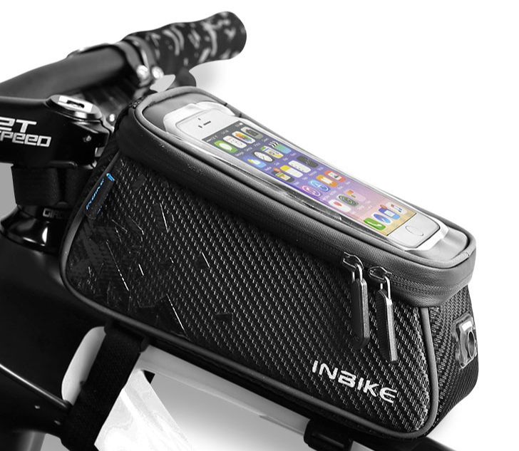 Mobile touch screen bike bag