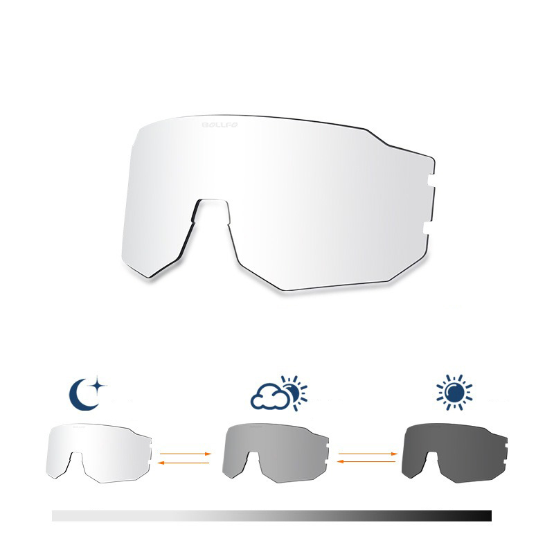 New color-changing cycling glasses