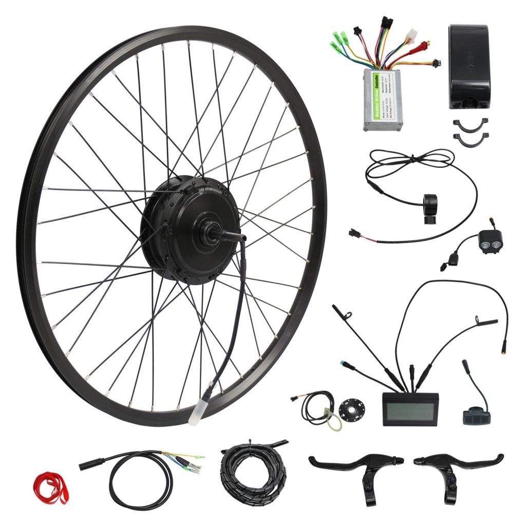 Melhor 48v 500w Mountain Bike Kit Elétrico