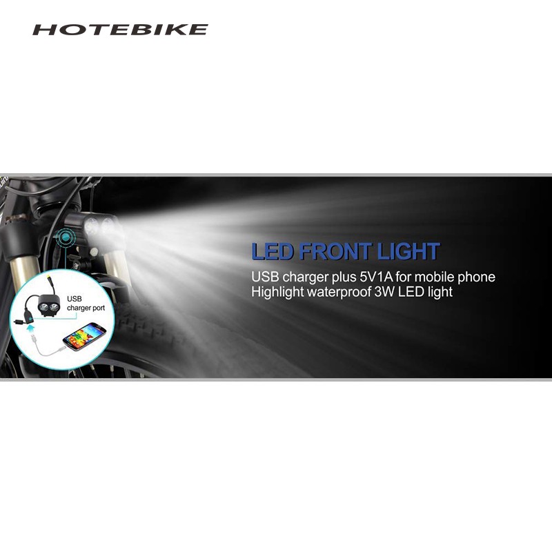 Headlight ng HOTEBIKE