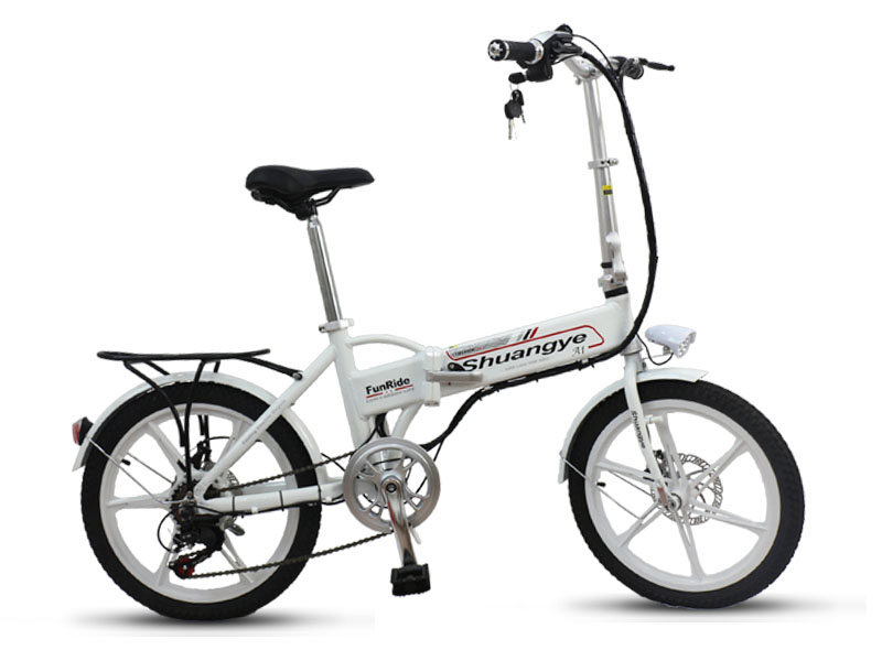 20 palcový elektrický bicykel