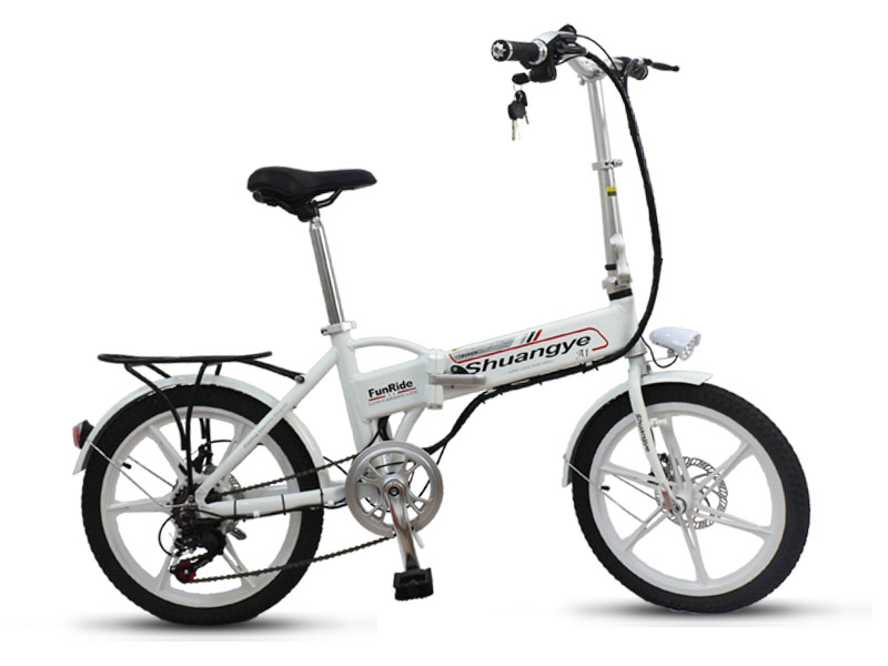 20 duim vou elektriese fiets