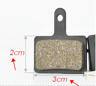 Electric bicycle brake pads