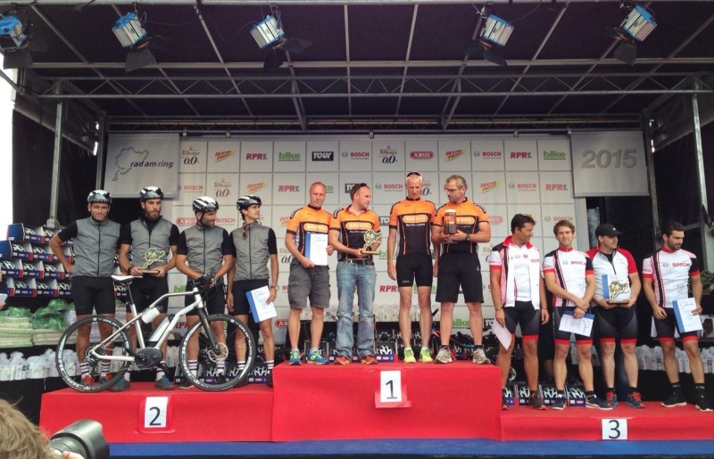 Champion of the German 24-hora birota electrica concursum in 2015