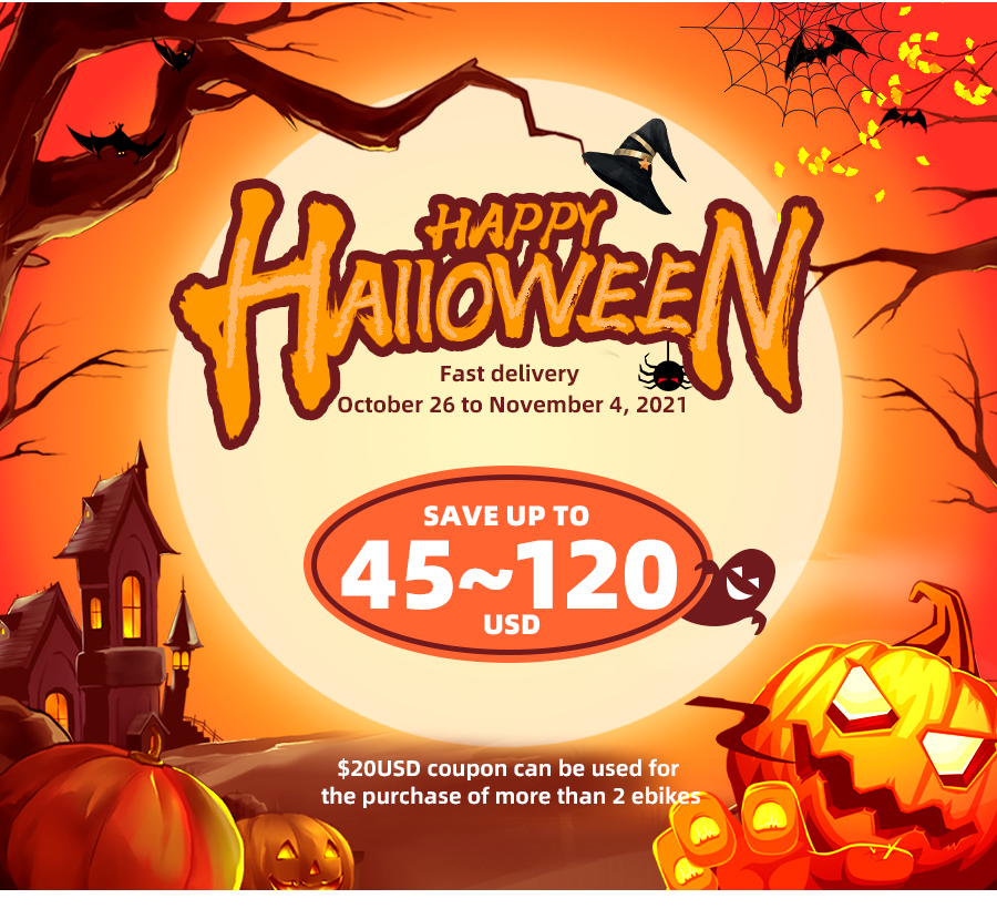 The HOTEBIKE Halloween sale is here! Come and choose your favourite electric bike! - News - 10