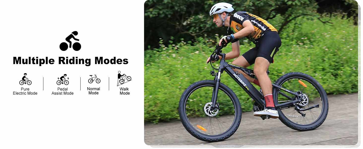 Adult Mountain Bike Full Suspension 48V 14.4Ah Samsung Battery E-Bike - Electric Bike USA - 1