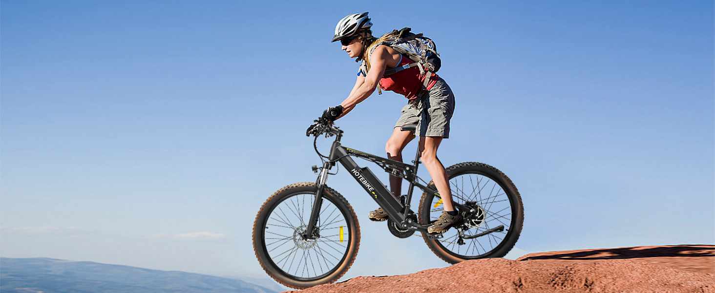 Adult Mountain Bike Full Suspension 48V 14.4Ah Samsung Battery E-Bike - Electric Bike USA - 15