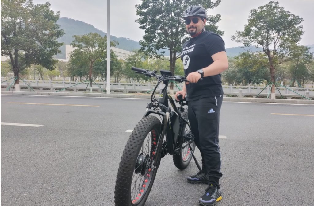 HOTEBIKE Electric Fat Tyre Bike