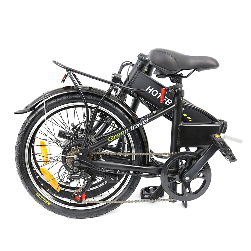 HOTEBIKE Mini Folding Electric Bikes - Folding Electric Bike - 2