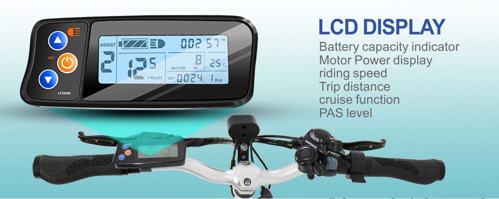HOTEBIKE Mini Folding Electric Bikes - Folding Electric Bike - 11