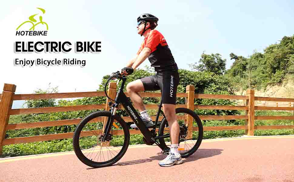 HOTEBIKE City Electric Bike for Adults with 350W Motor and 21 Speed Gears - blog - 1