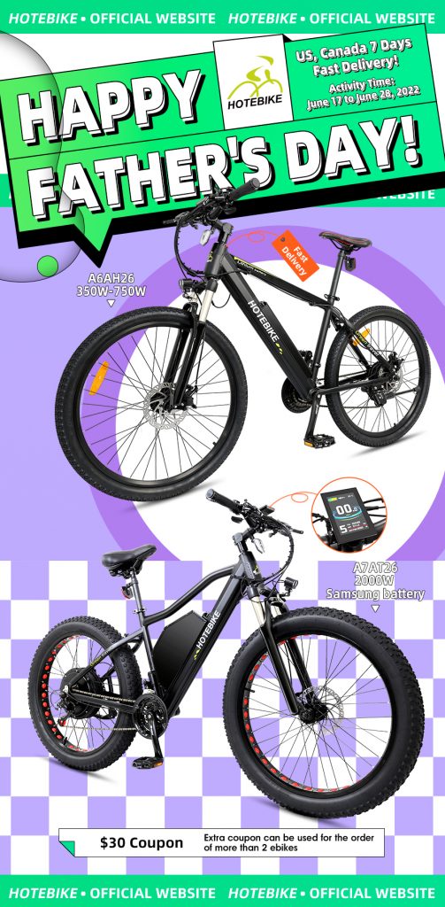 Happy Father’s Day. Do Not Miss HOTEBIKE Promotion, UP To 110USD - News - 1