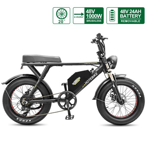 48V 1000W Fat Tire Electric Dirt Bikes for Adults Adapt to All terrain