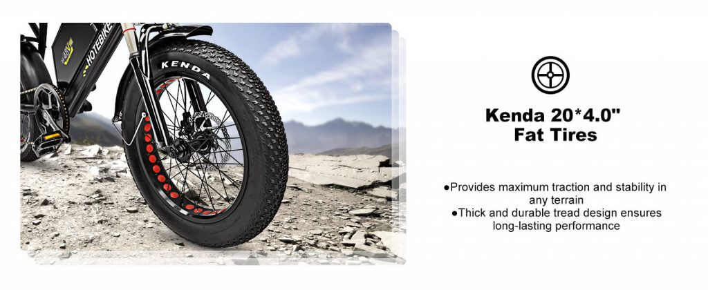 48V 1000W Fat Tire Electric Dirt Bikes for Adults Adapt to All terrain - Spring Sale in the USA - 9