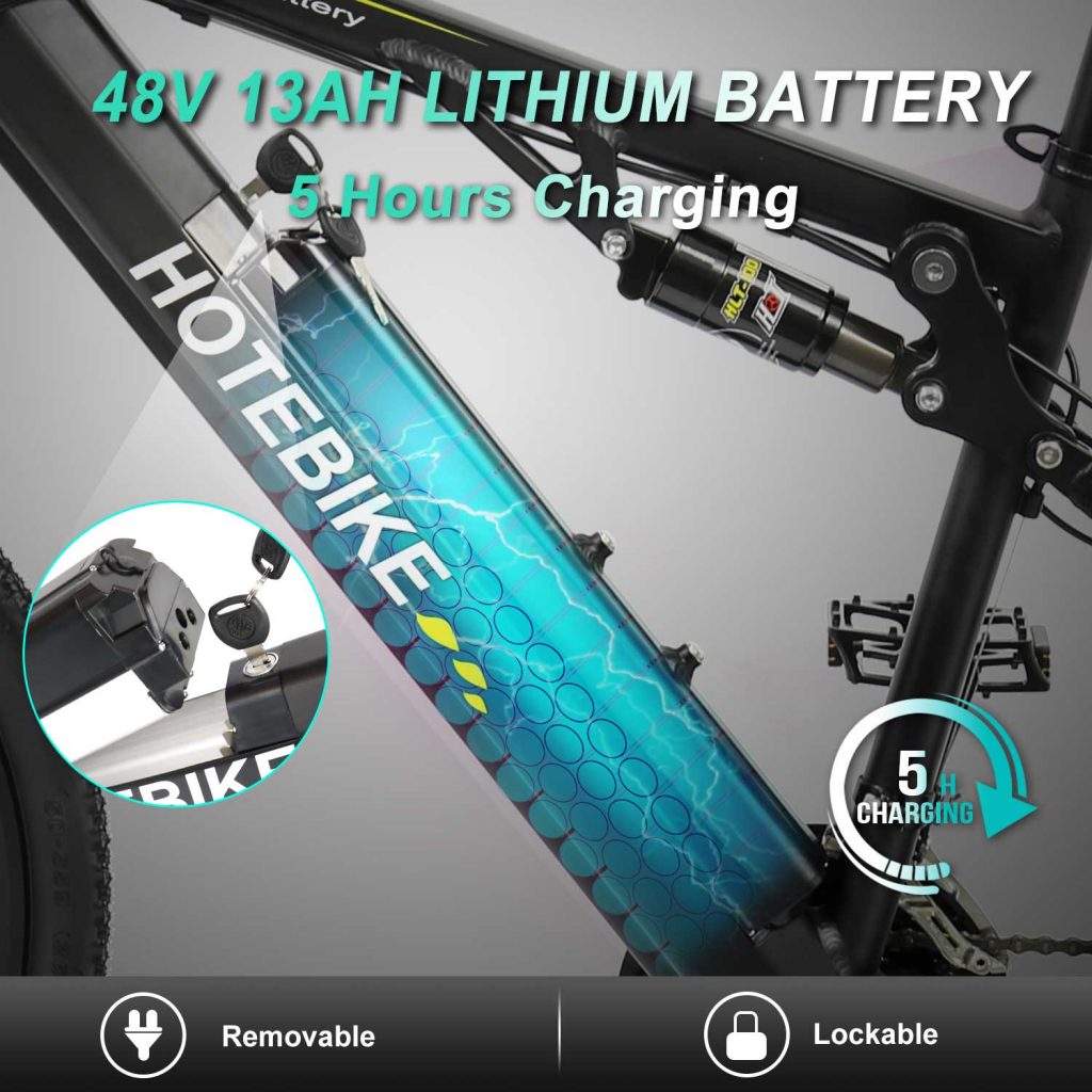 Avantages de la batterie lithium-ion pour vélo électrique