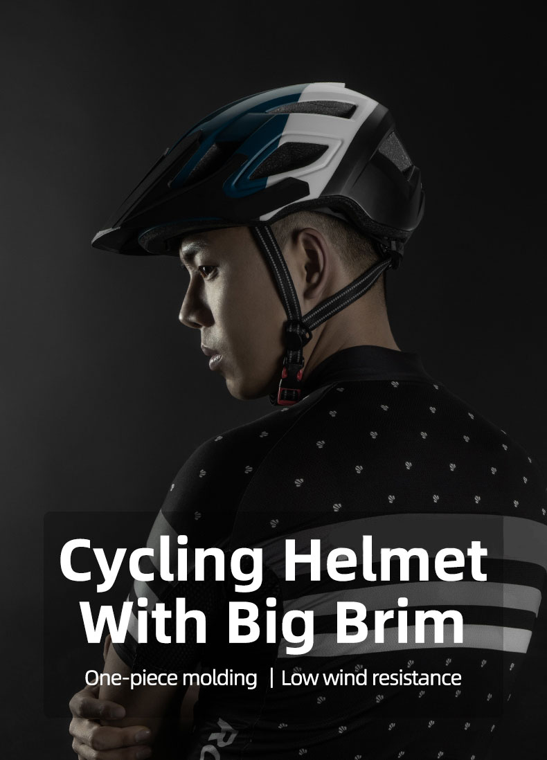 Cycling Helmet LED Light Rechargeable Mountain Road Bike Helmet - Cycling Helmet - 1