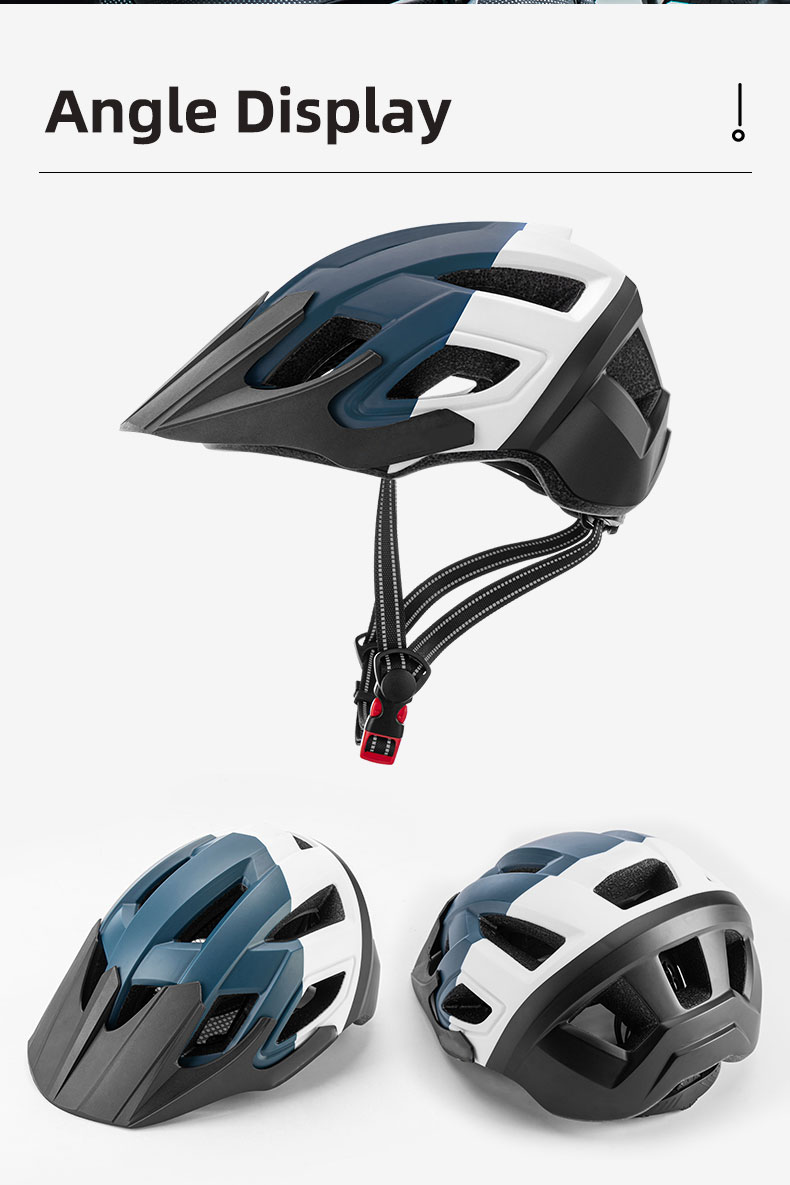 Cycling Helmet LED Light Rechargeable Mountain Road Bike Helmet - Cycling Helmet - 14