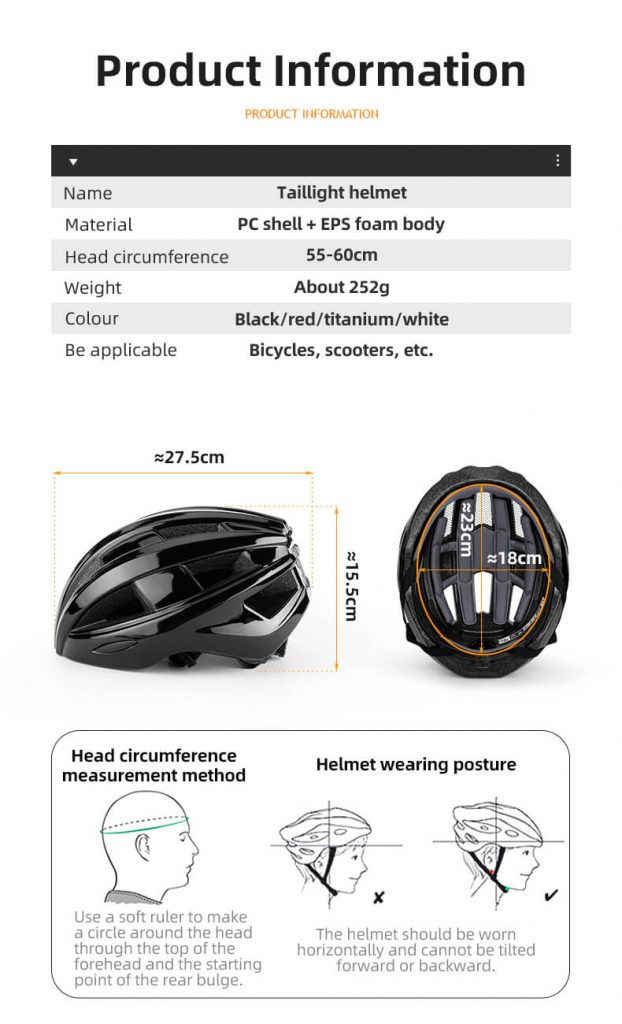 Bicycle Helmet MTB Road Cycling Rear Light Helmets - Cycling Helmet - 2