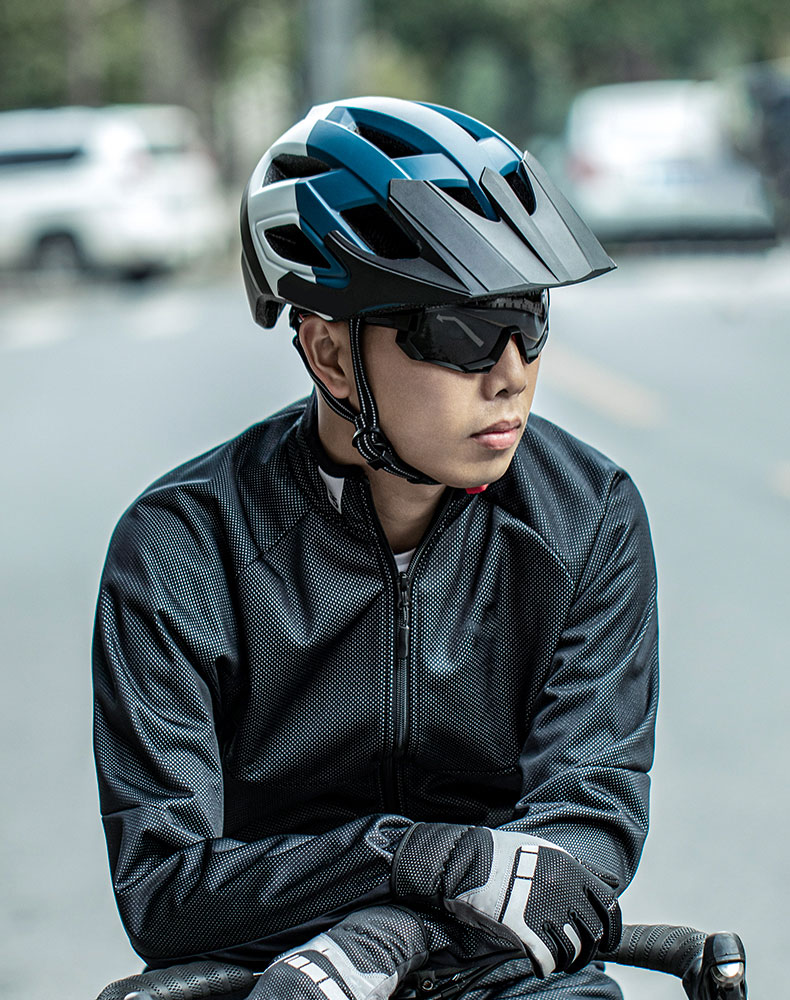 Cycling Helmet LED Light Rechargeable Mountain Road Bike Helmet - Cycling Helmet - 3