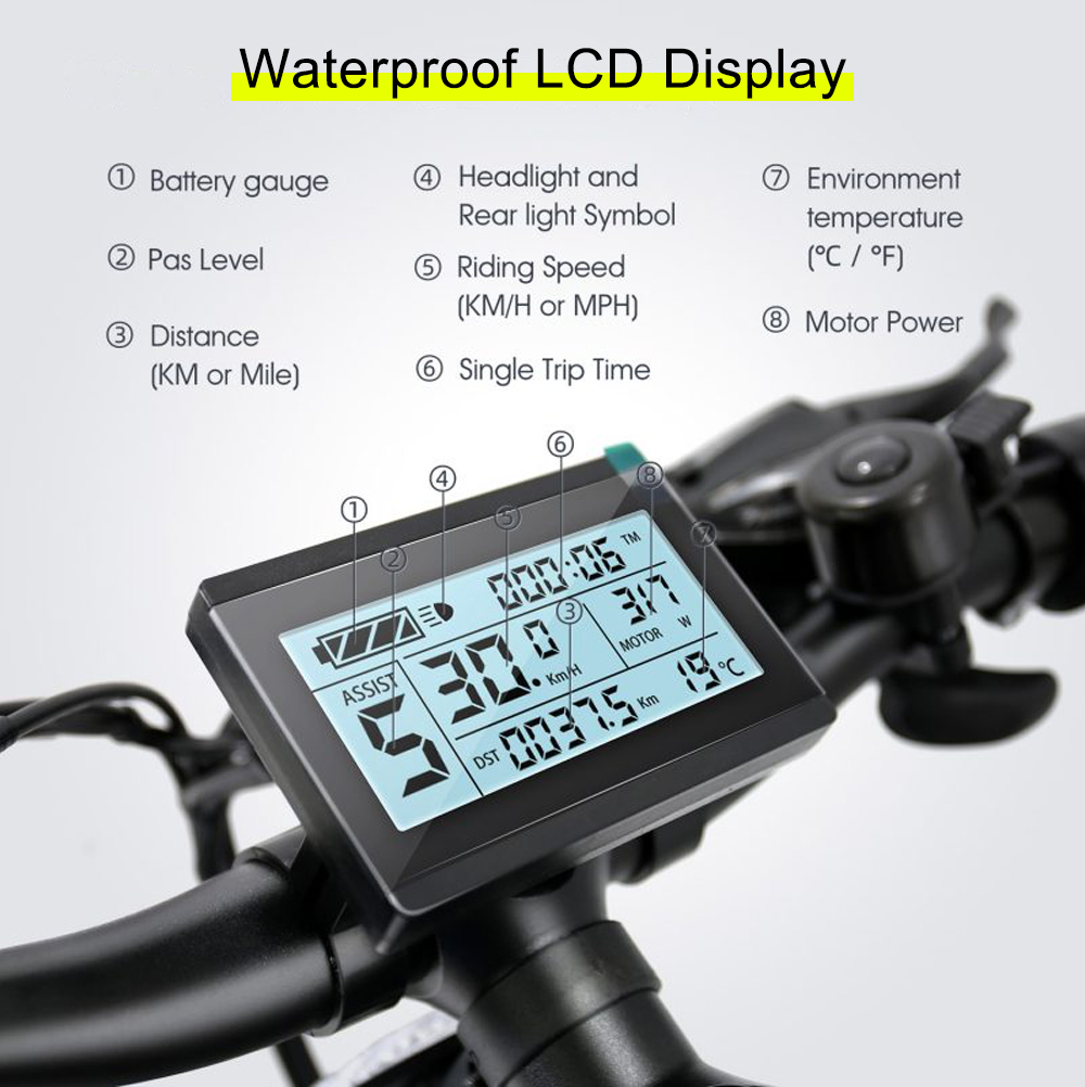 3 Wheel Electric Bike 20 inch 750W Fat Tire Electric Tricycle - Electric Bike USA - 3