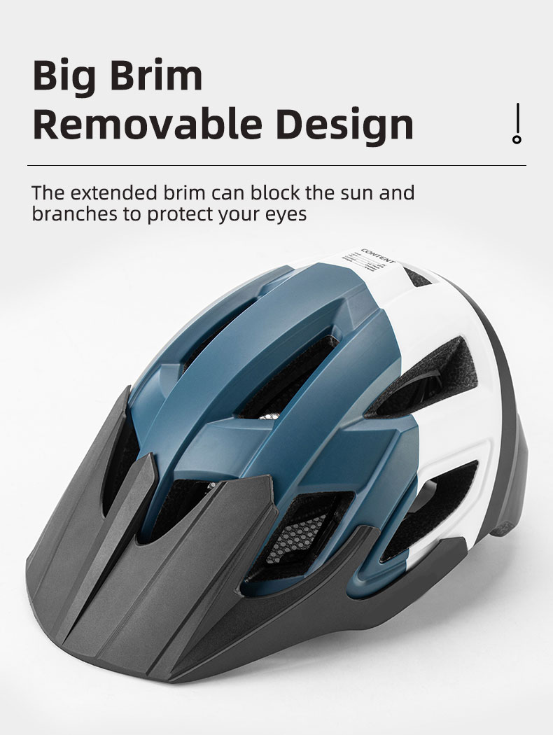Cycling Helmet LED Light Rechargeable Mountain Road Bike Helmet - Cycling Helmet - 7