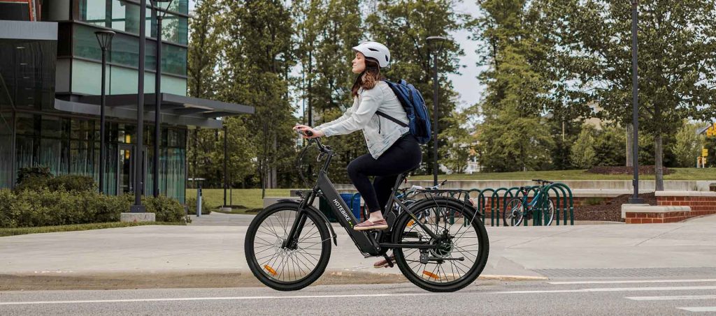 bicicleta eléctrica de la ciudad