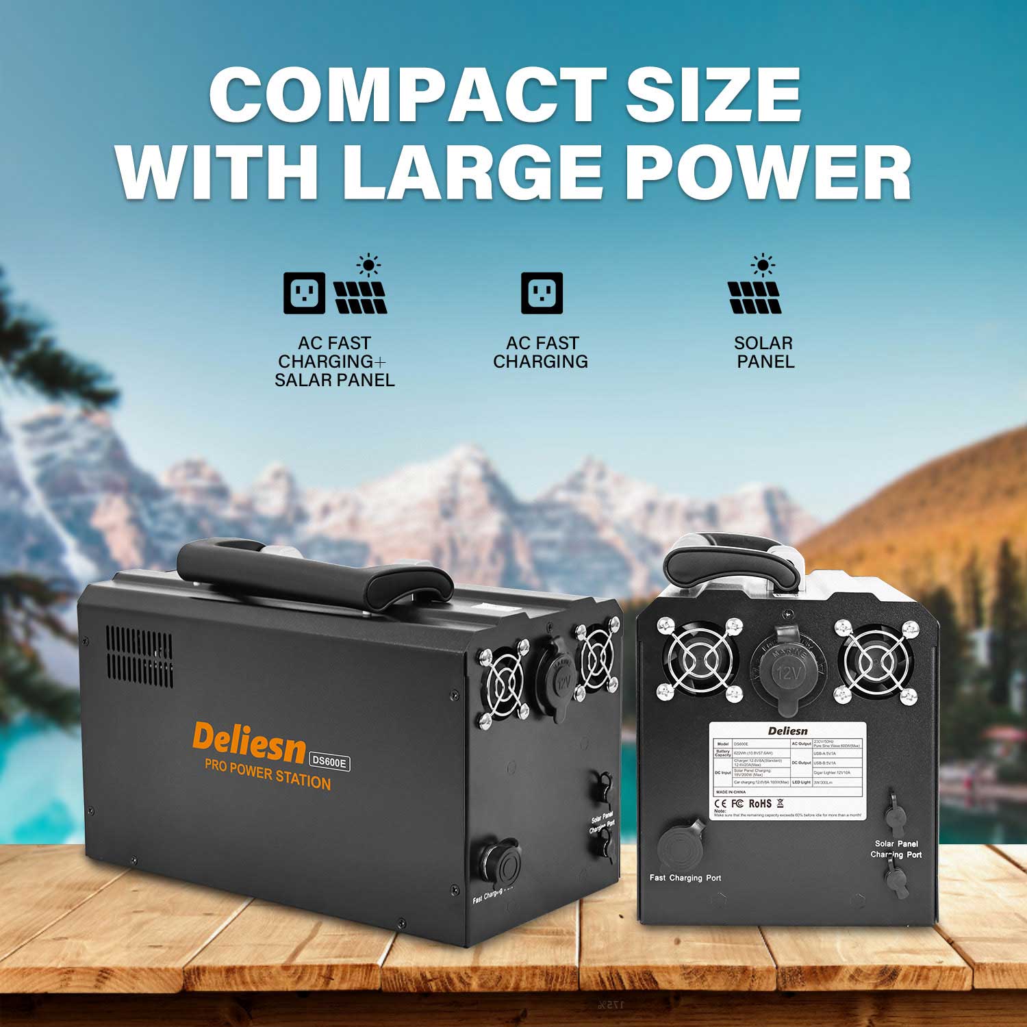 portable power charging station