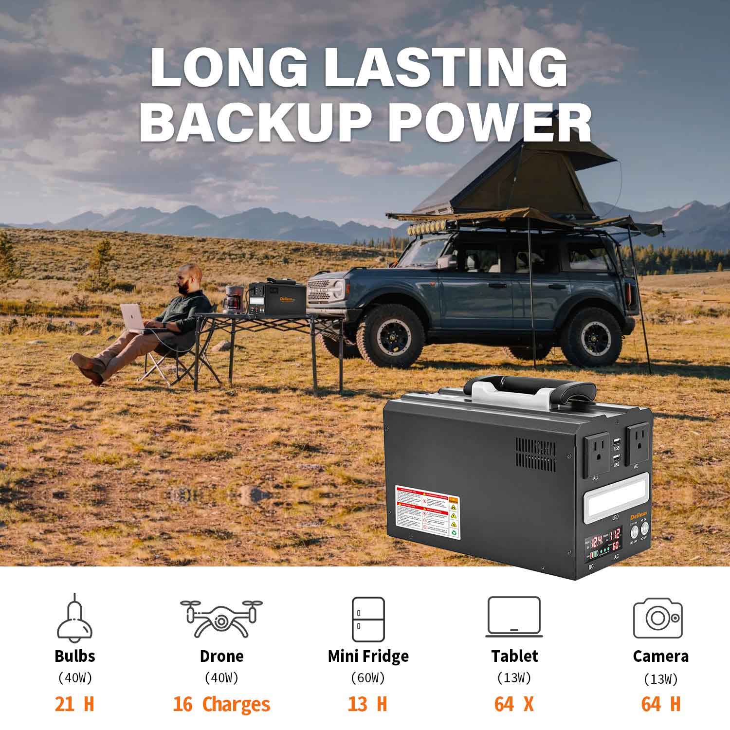portable power charging station