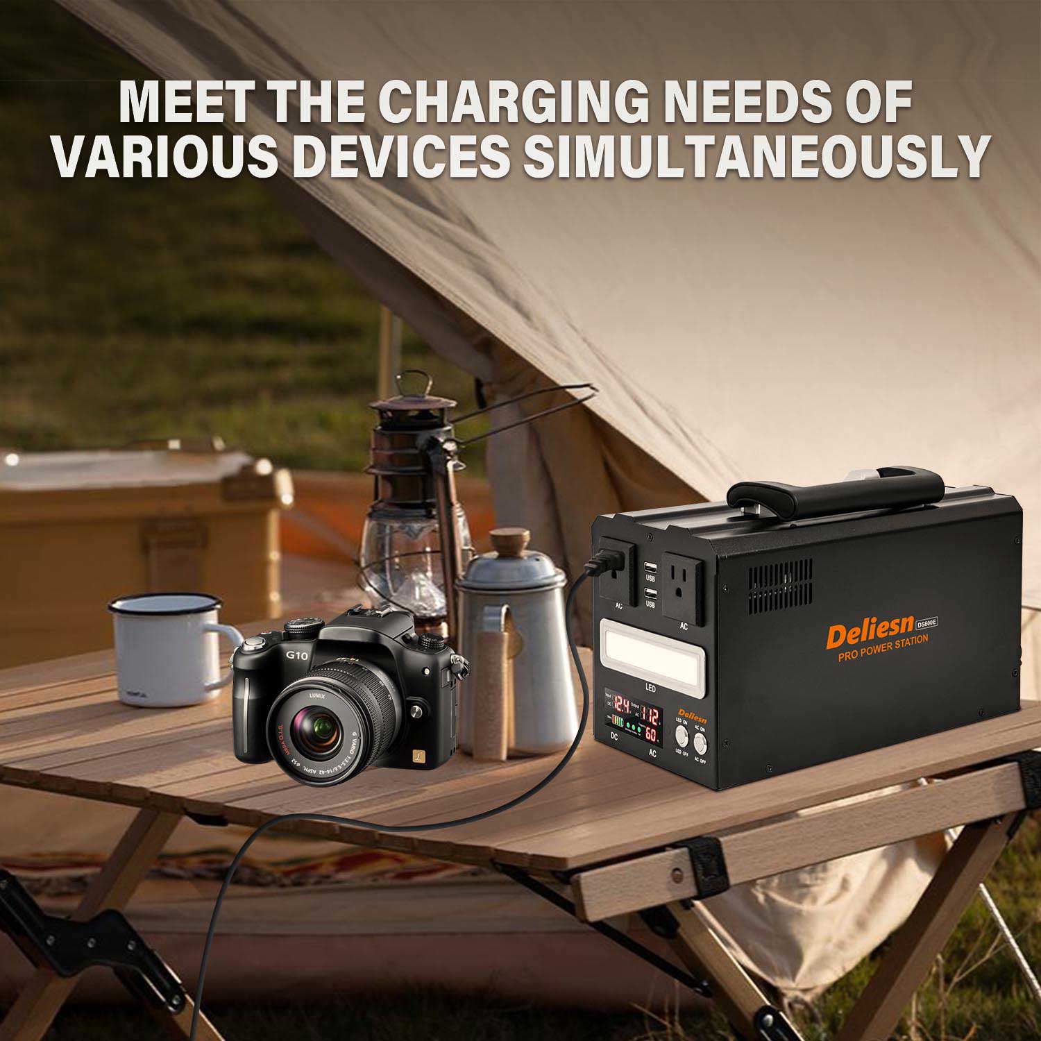 portable power charging station
